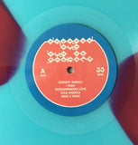 DAMAGED BUG - BUG ON YONKERS LTD red / blue  LP VINYL CF123