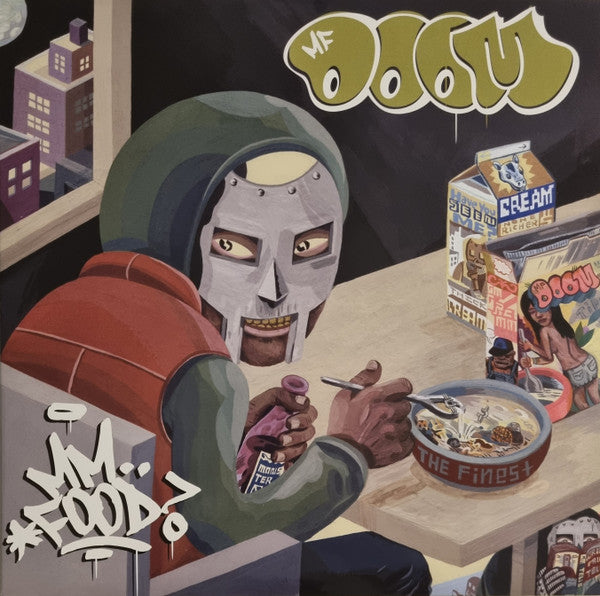 MF Doom ‎– MM..Food Label: Rhymesayers Entertainment ‎– RSE0084-1 Format: Vinyl, LP, Green Vinyl, LP, Pink