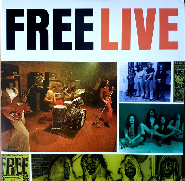 Free ‎– Live Vinyl LP Etched Limited Edition  Numbered   2xLP