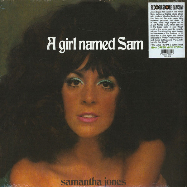 Samantha Jones ‎– A girl named Sam vinyl lp green ltd