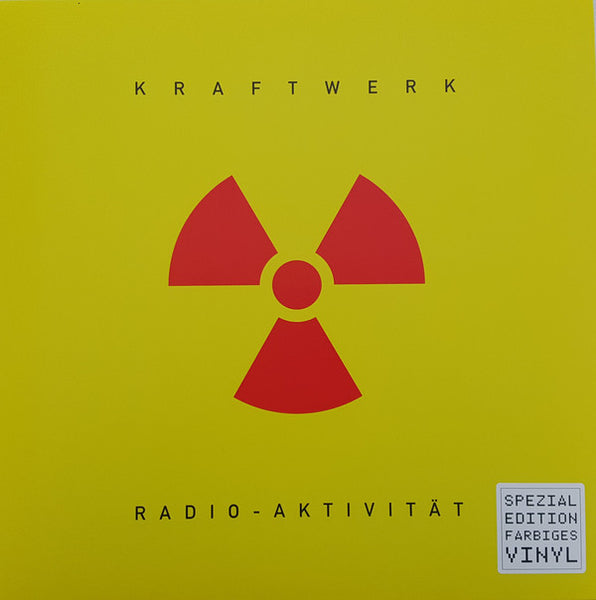 Kraftwerk ‎– Radioactivity  ltd Tranclucent Yellow vinyl lp