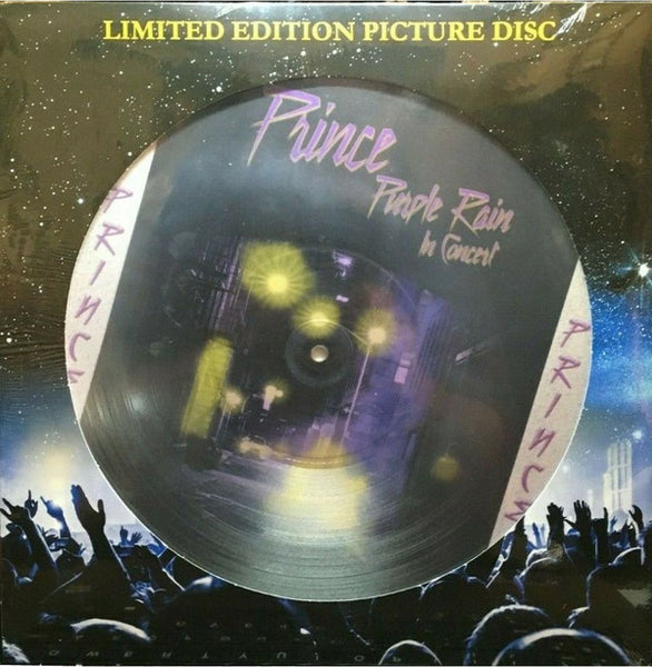 PRINCE - PURPLE RAIN IN CONCERT: LIMITED EDITION PICTURE DISC lp