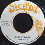 Lennie Hibbert / Main Roots ‎– Chinese Beauty / Plea My Cause 7" 45 reissue