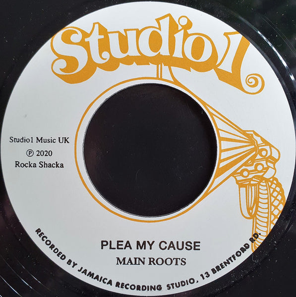 Lennie Hibbert / Main Roots ‎– Chinese Beauty / Plea My Cause 7" 45 reissue