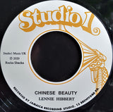 Lennie Hibbert / Main Roots ‎– Chinese Beauty / Plea My Cause 7" 45 reissue