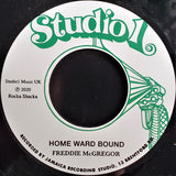 Freddie McGregor / Freddie & Brentford Rockers ‎– Home Ward Bound / Home Ward Bound Dub 7" vinyl 45 reissue