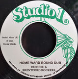 Freddie McGregor / Freddie & Brentford Rockers ‎– Home Ward Bound / Home Ward Bound Dub 7" vinyl 45 reissue