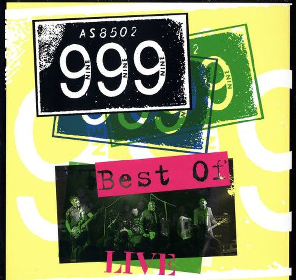 999 ‎– Best Of Live Label: Secret Records  ‎– SECLP242 Format: Vinyl, LP