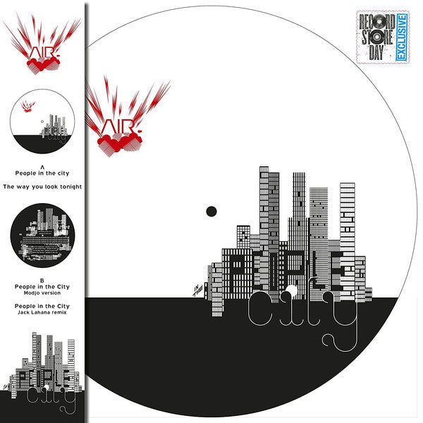 AIR ‎– People In The City 12" picture disc