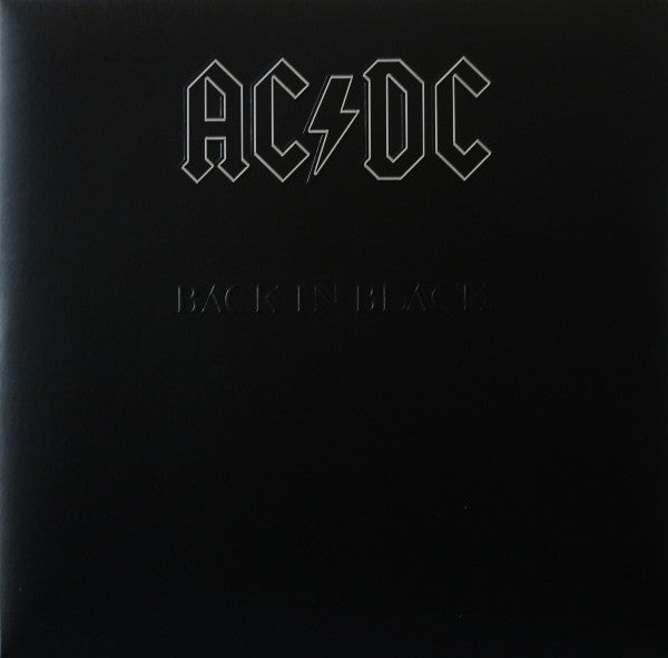 AC/DC – Back In Black vinyl lp