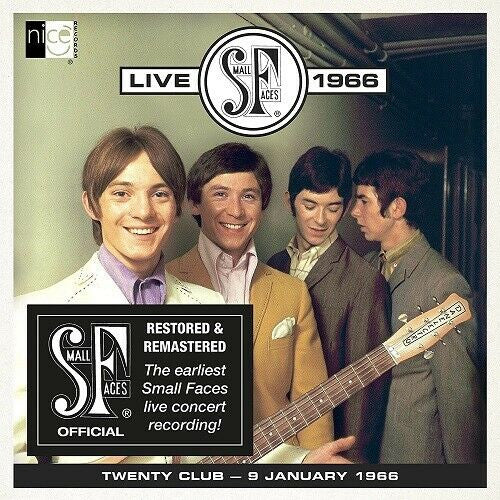 Small Faces ‎– Live 1966 Label: Nice Records  ‎– NRCD001 Format: CD, Album, Mono