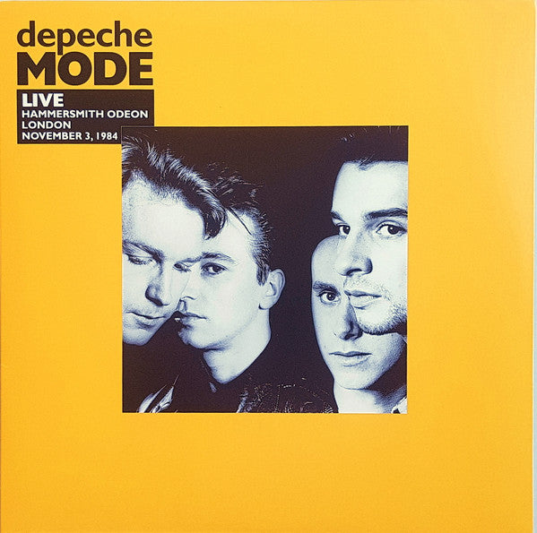 Depeche Mode ‎– Live (Hammersmith Odeon London November 3, 1984) Label: DBQP ‎– DBQP57 Format: Vinyl, LP
