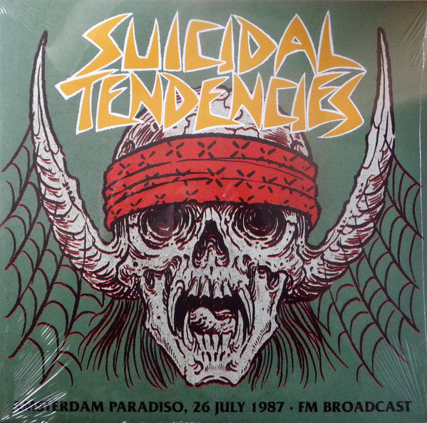 Amsterdam. Paradiso. 26 July 1987 - Fm Broadcast Artist SUICIDAL TENDENCIES Format:LP Label:SUICIDAL Catalogue No:SUX290