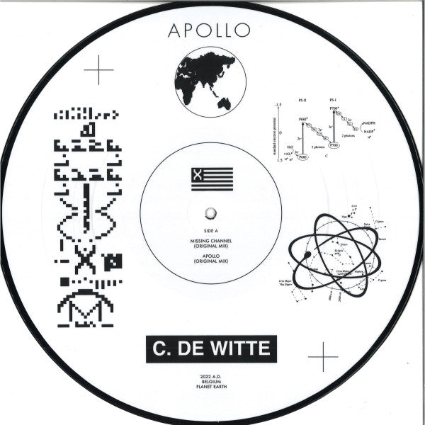 Apollo EP (Limited Edition) (Picture Disc) Artist CHARLOTTE DE WITTE Format:12" Vinyl