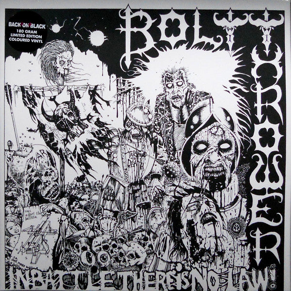 IN BATTLE THERE IS NO LAW  by BOLT THROWER  Vinyl LP  BOBV306LP