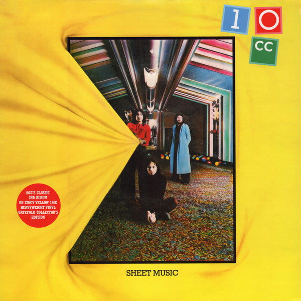 Sheet Music (Yellow Vinyl) Artist 10CC Format:LP Label:NOT BAD RECORDS Catalogue No:BADLP007