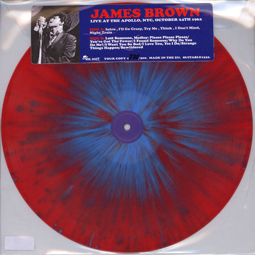 LIVE AT THE APOLLO NYC, OCTOBER 24TH 1962 JAMES BROWN Vinyl LP SUITABLE1332