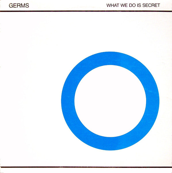 Germs ‎– What We Do Is Secret vinyl lp SREP-108