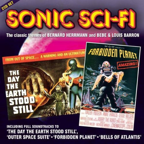 various‎– Sonic Sci-fi - The Classic Themes Of Bernard Herrmann And Bebe & Louis Barron 2 x cd