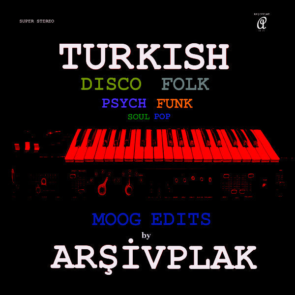 Moog Edits (Turkish Disco Folk)” vinyl lp reissue ARSIVPLAK TR-05