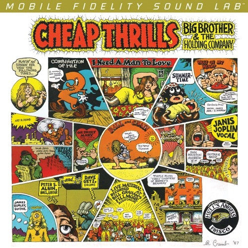 Big Brother & The Holding Company ‎– Cheap Thrills Label: Mobile Fidelity Sound Lab ‎– UDSACD 2172