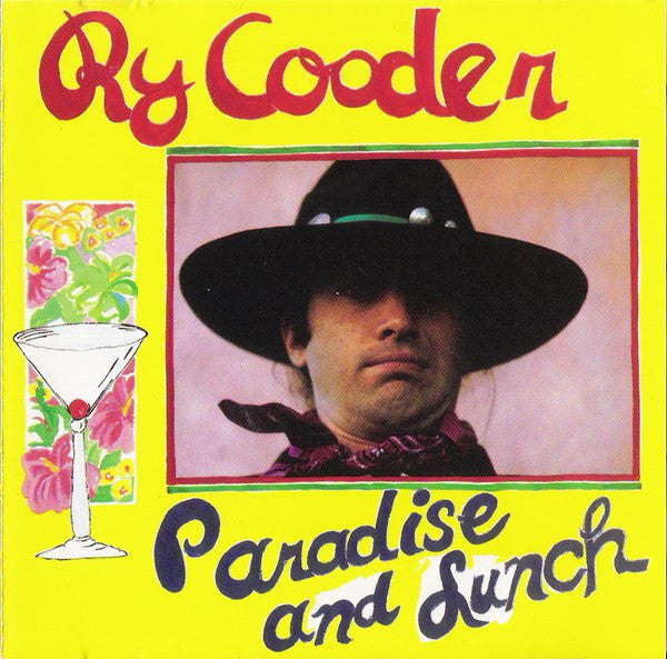 Paradise & Lunch Artist RY COODER Format:LP Label:SPEAKERS COR Catalogue No:MS2179