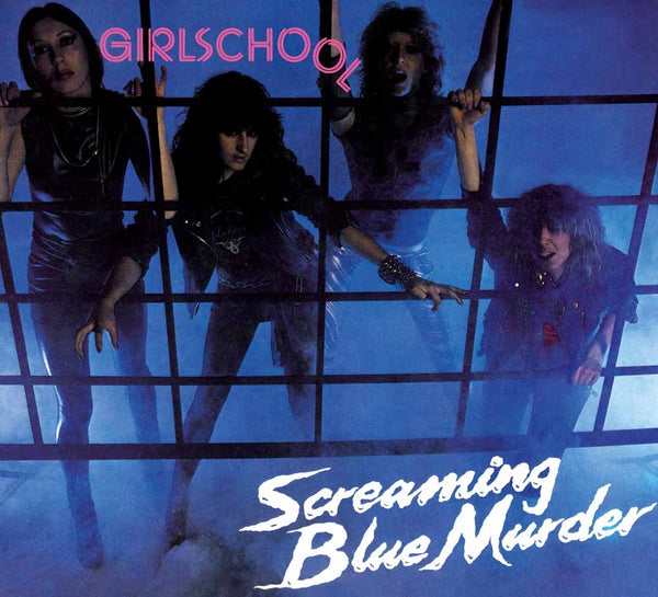 SCREAMING BLUE MURDER  by GIRLSCHOOL  Vinyl LP  RCV194LP