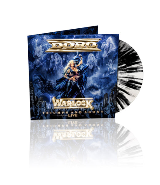 WARLOCK - TRIUMPH AND AGONY LIVE (MARBLED VINYL) by DORO Vinyl LP  RDP0024V