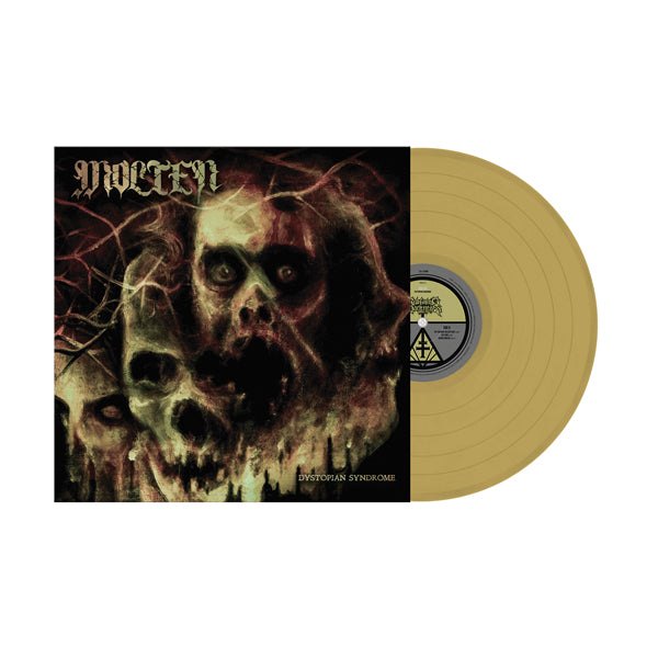 DYSTOPIAN SYNDROME (GOLD VINYL) by MOLTEN Vinyl LP  REDA121G