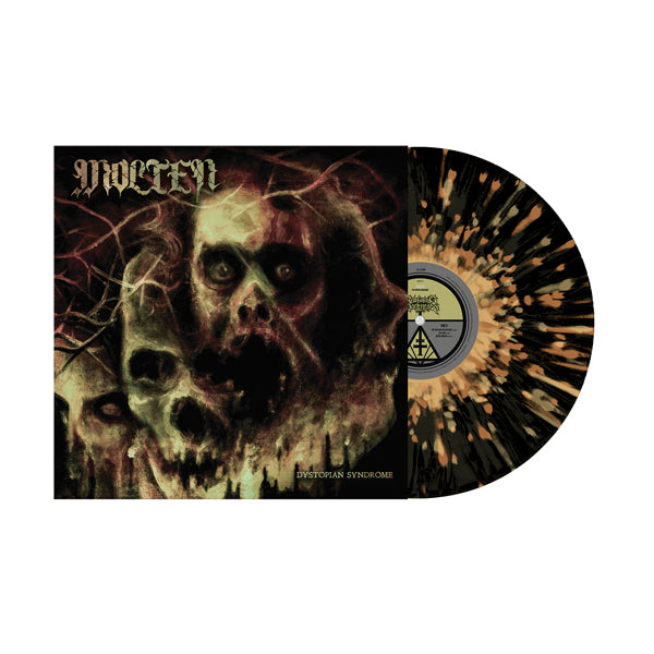 DYSTOPIAN SYNDROME (SPLATTER VINYL) by MOLTEN Vinyl LP  REDA121S