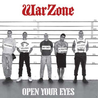 OPEN YOUR EYES by WARZONE Vinyl LP  REV173