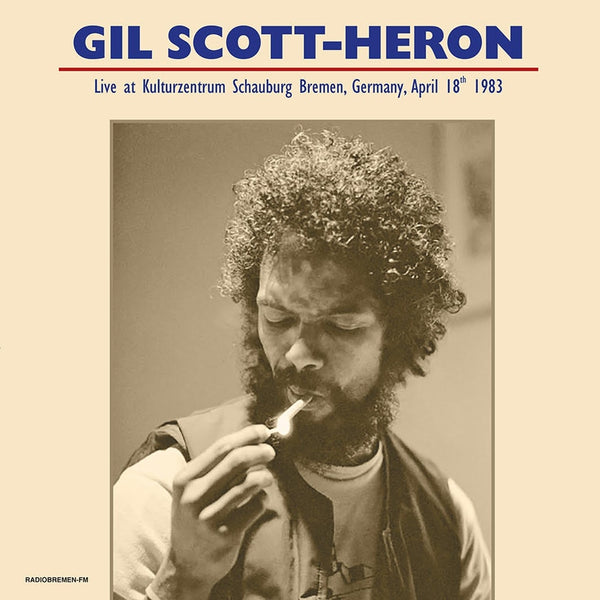 LIVE AT KULTURZENTRUM SCHAUBURG BREMEN, GERMANY, APRIL 18TH 1983 by GIL SCOTT-HERON Vinyl Double Album  RLL006
