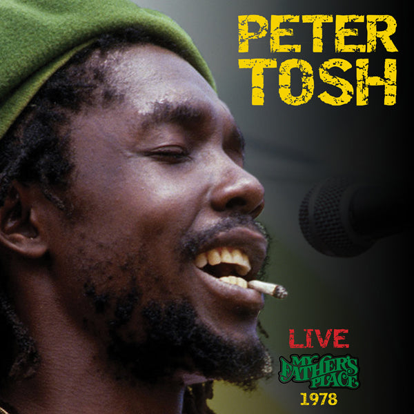 LIVE AT MY FATHER'S PLACE by PETER TOSH Vinyl LP   ROC3446   Label: ROCKBEAT RECORDS