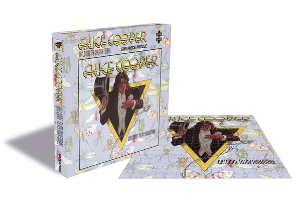 WELCOME TO MY NIGHTMARE (500 PIECE JIGSAW PUZZLE)  by ALICE COOPER  Puzzle  RSAW058PZ