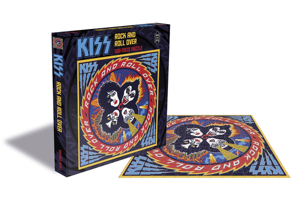 ROCK AND ROLL OVER (500 PIECE JIGSAW PUZZLE) by KISS Puzzle RSAW067PZ   pre order