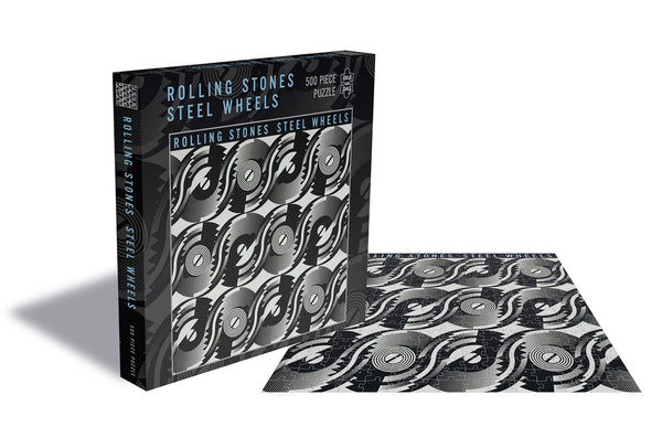 STEEL WHEELS (500 PIECE JIGSAW PUZZLE)  by ROLLING STONES, THE  Puzzle  RSAW080PZ   PRE ORDER