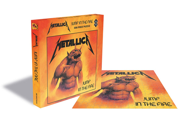JUMP IN THE FIRE (500 PIECE JIGSAW PUZZLE) by METALLICA Puzzle  RSAW143PZ