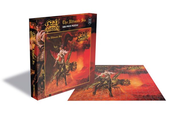 THE ULTIMATE SIN (500 PIECE JIGSAW PUZZLE) by OZZY OSBOURNE Puzzle  RSAW212PZ
