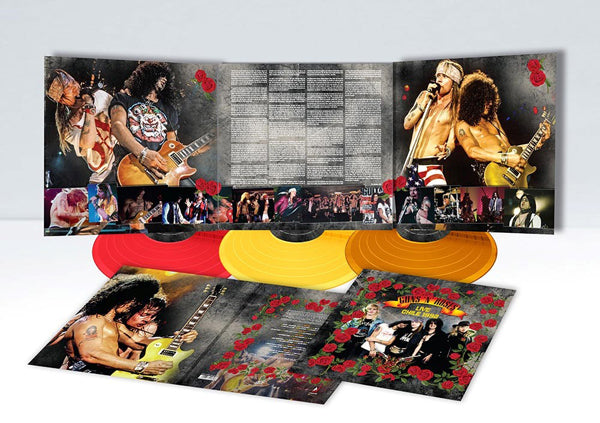 LIVE CHILE 1992 (180G COLOURED VINYL) by GUNS 'N' ROSES Vinyl - 3 LP Box Set  RV3CLP2185
