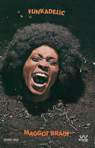 FUNKADELIC MAGGOT BRAIN MUSIC CASSETTE LTD EDITION  Item no. :SEWC002