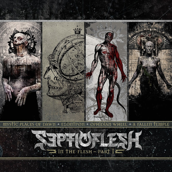 IN THE FLESH - PART 1 by SEPTIC FLESH Compact Disc - 4 CD Box Set  SOM462