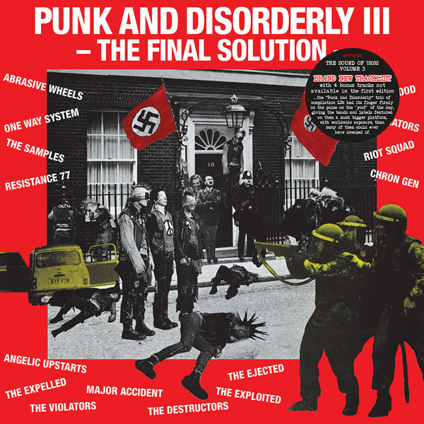 VARIOUS ARTISTS PUNK AND DISORDERLY VOLUME 3 VINYL LP  SPITTLE129LP