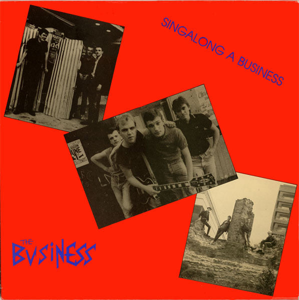 BUSINESS, THE SINGALONG A BUSINESS VINYL LP