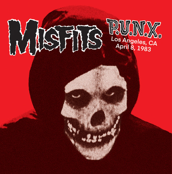 P.U.N.X.: LIVE IN LOS ANGELES, CALIFORNIA, APRIL 8TH, 1983 by MISFITS Vinyl LP     SUX288