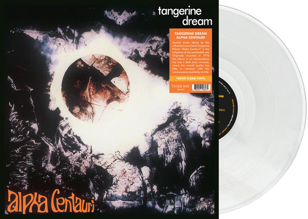 TANGERINE DREAM - ALPHA CENTAURI LP Clear Coloured Vinyl 180gr HQ TB6065C