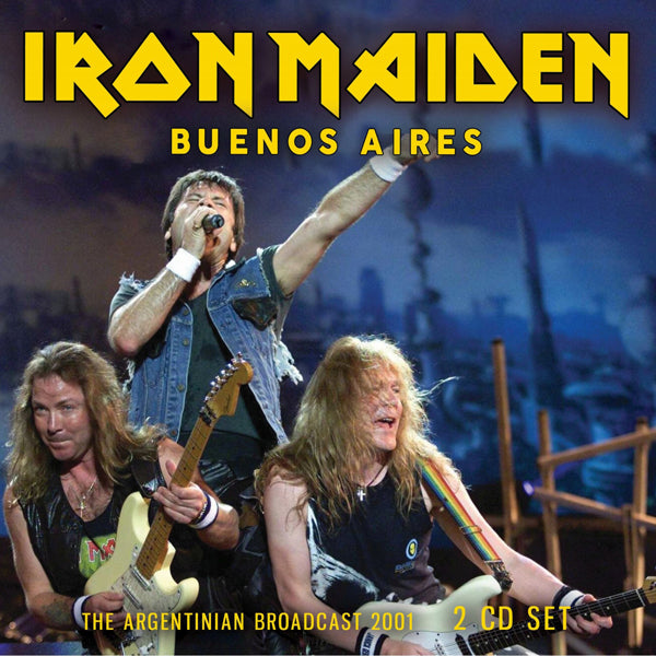 IRON MAIDEN BUENOS AIRES COMPACT DISC DOUBLE