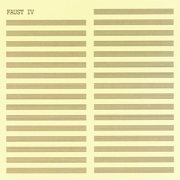 FAUST IV by FAUST Compact Disc  VP620