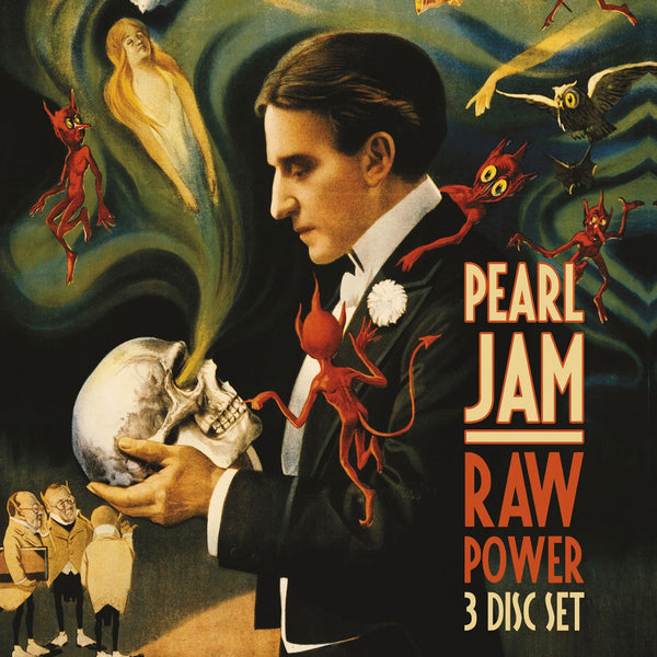 RAW POWER (2CD+DVD)  by PEARL JAM  Compact Disc - 3 CD Box Set  WA004