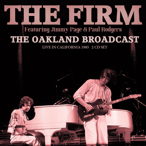 THE OAKLAND BROADCAST (2CD) by FIRM, THE Compact Disc Double  WKM2CD017