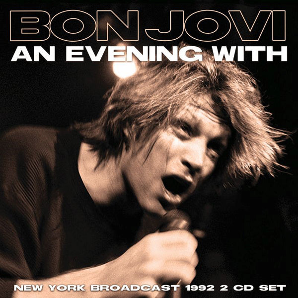 AN EVENING WITH (2CD) by BON JOVI Compact Disc Double  WKM2CD023